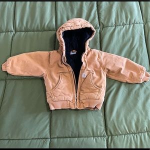 Toddler Carhartt Quick Duck Coat.